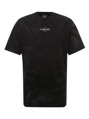 Хлопковая футболка 44 Label Group черная