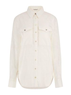 Bluza oversized Guess bijela