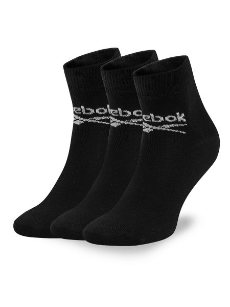 Calcetines de cintura alta Reebok negro