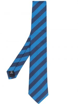 Selyem nyakkendő Fursac kék