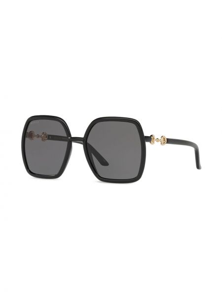 Oversize sonnenbrille Gucci Eyewear schwarz
