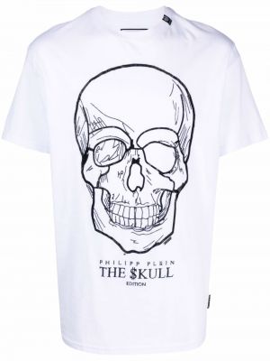 T-shirt Philipp Plein hvid