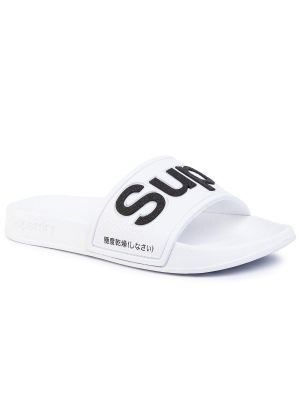 Sandale Superdry alb