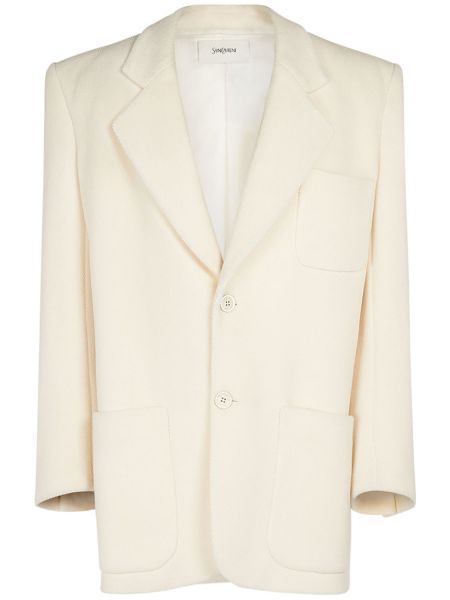 Blazer i ull Saint Laurent