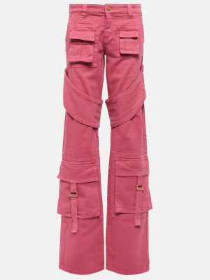 Pantaloni cargo Blumarine roz