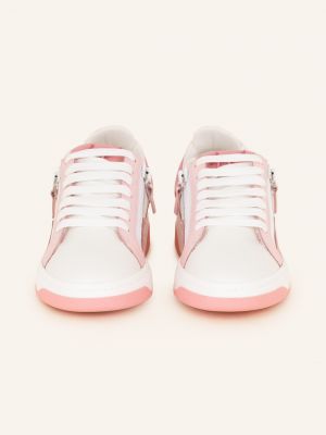 Sneakersy Giuseppe Zanotti Design różowe