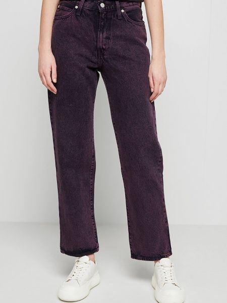 Jeansy relaxed fit Levi's fioletowe
