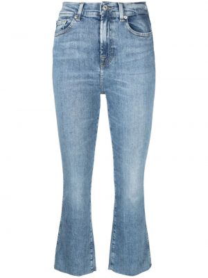 Relaxed fit jeans 7/8 7 For All Mankind blå