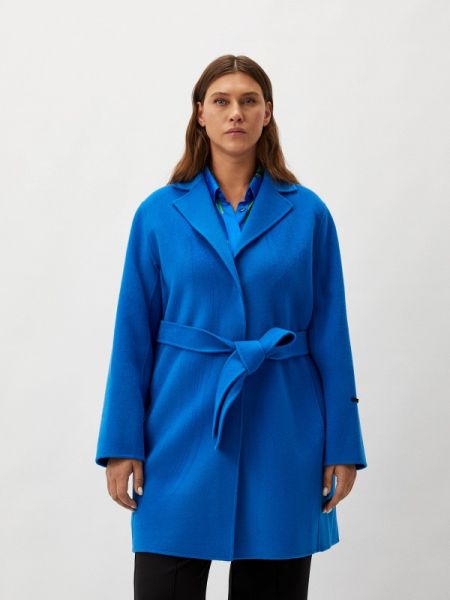 Пальто Marina Rinaldi синее