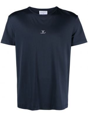 T-shirt mit stickerei Vuarnet blau