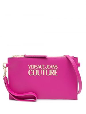 Leder clutch Versace Jeans Couture