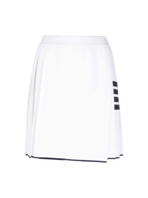 Mini spódniczka Thom Browne biała