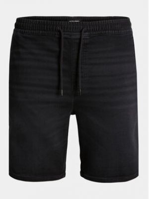 Shorts en jean large Jack&jones noir