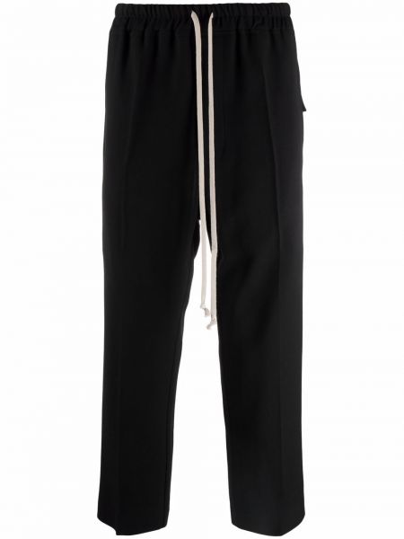Pantalones con cordones Rick Owens negro