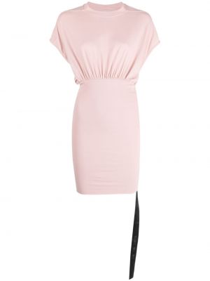 Μini φόρεμα Rick Owens Drkshdw ροζ