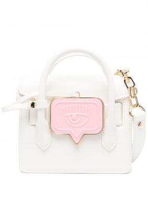 Mini bag Chiara Ferragni hvit