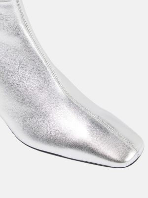 Stivali di gomma Tom Ford argento