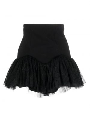 Krajkové mini sukně Nissa černé