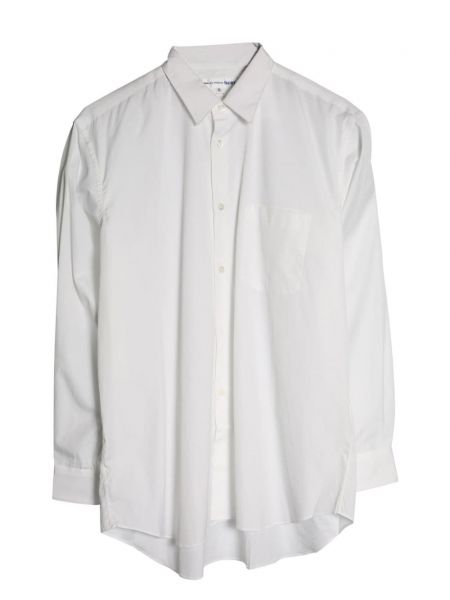 Chemise longue en coton Comme Des Garçons blanc