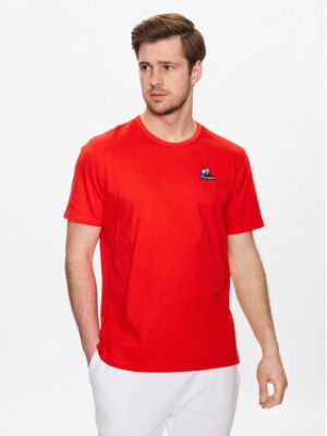 Priliehavé tričko Le Coq Sportif červená
