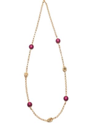 Ожерелье Luisa Spagnoli розовое