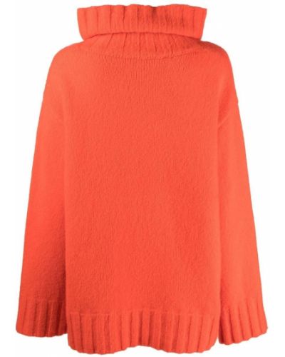 Sweter oversize áeron pomarańczowy