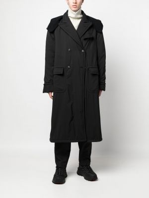 Kabát s kapucí 4sdesigns černý
