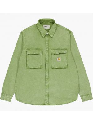 Рубашка Carhartt зеленая