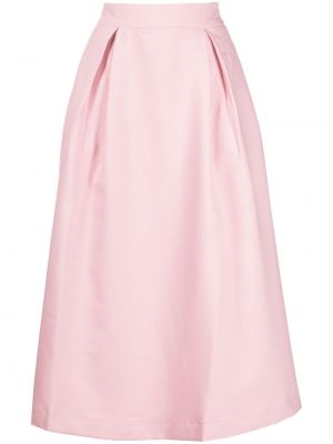Plisovaná midi sukňa B+ab ružová