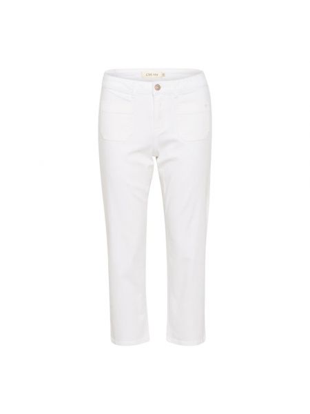 Spodnie Cream białe