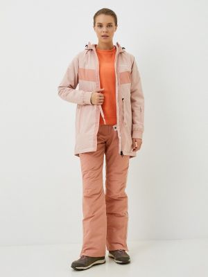 Горнолыжная куртка Glissade розовая