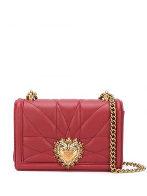 Bolsa con corazón Dolce & Gabbana rojo