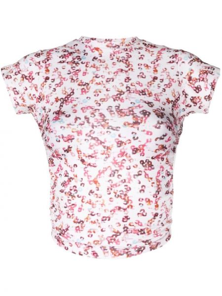 Tričko s potlačou s abstraktným vzorom Isabel Marant étoile