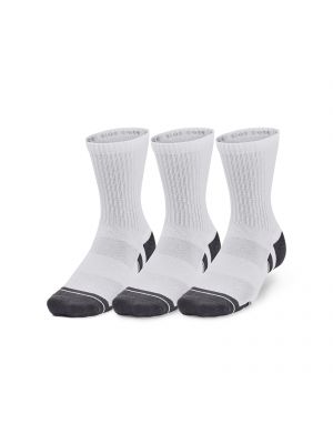 Bavlněné ponožky Under Armour bílé