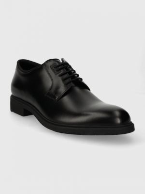 Kožne cipele Boss crna