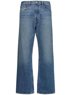 Voľné bavlnené džínsy Re/done modrá