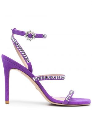 Nauhalliset sandaalit Stuart Weitzman violetti