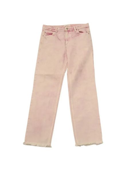 Jeans en coton Isabel Marant Pre-owned rose