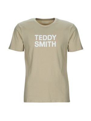 Rövid ujjú póló Teddy Smith bézs