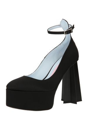 Pantofi cu toc cu stele Chiara Ferragni negru