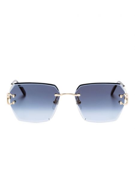 Sunčane naočale Cartier Eyewear zlatna