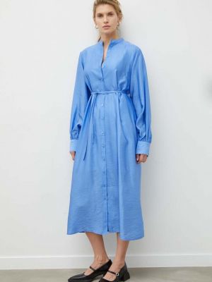 Midi haljina oversized Gestuz plava
