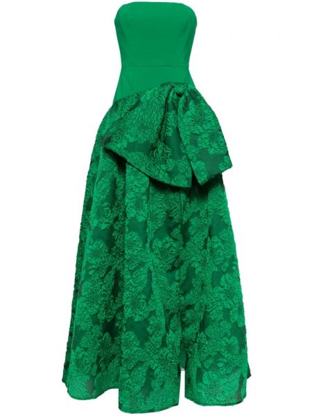 Βραδινό φόρεμα Marchesa Notte πράσινο