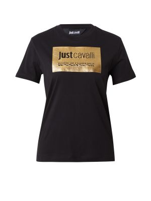 Тениска Just Cavalli черно