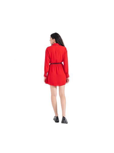 Sukienka mini klasyczna Liu Jo czerwona