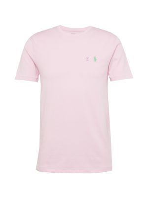 Тениска slim Polo Ralph Lauren розово
