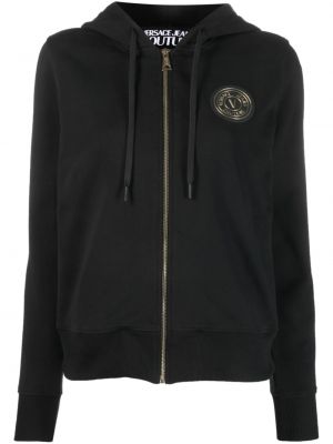 Hoodie Versace Jeans Couture svart