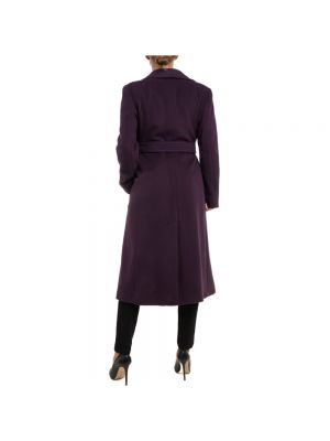 Abrigo de lana Marella violeta