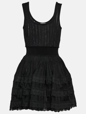 Mini vestido Alaïa negro
