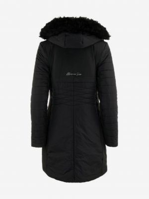 Prošívaný kabát Alpine Pro černý